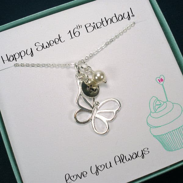 Sweet 16 Birthday Gifts for 16 Year Old Girl, 16th Birthday Gifts Girl Necklace, Sweet Sixteen Necklace Gifts for 16 Birthday Gifts for Girl